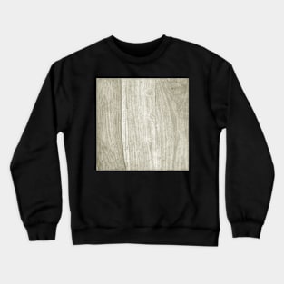 Light Wood Pattern Crewneck Sweatshirt